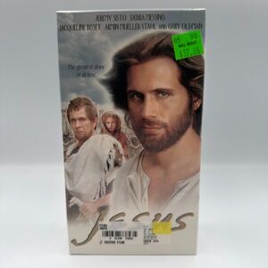 Jesus VHS 1999 Movie Jeremy Sisto Debra Messing Gary Oldman Trimark Sealed New